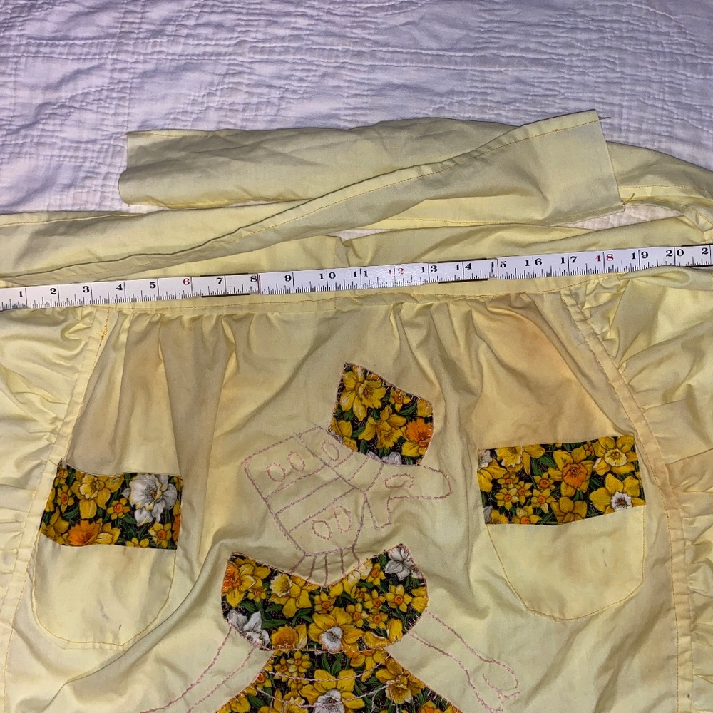Yellow Handmade Apron